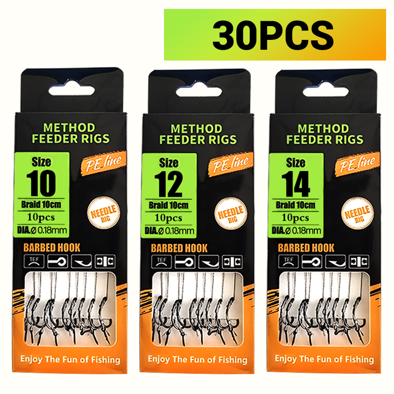 Carp Fishing Rigs Pre Tied, Me - Fishing Hook Assortment 评论和价格