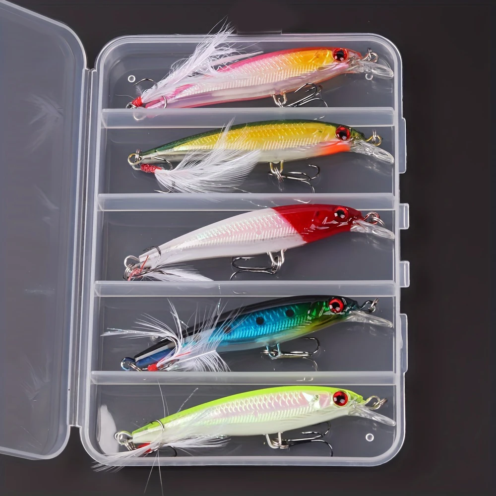 Laser 3D Eyes Bionic Minnow Fi - Fishing Hook 评论和价格