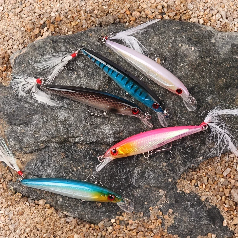 Laser 3D Eyes Bionic Minnow Fi - Fishing Hook 评论和价格