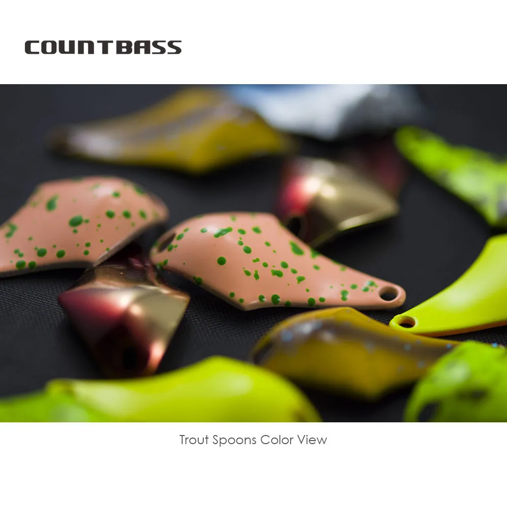 COUNTBASS 5/64oz 2g Casting Sp - Fishing Hook Barbless 评论和价格
