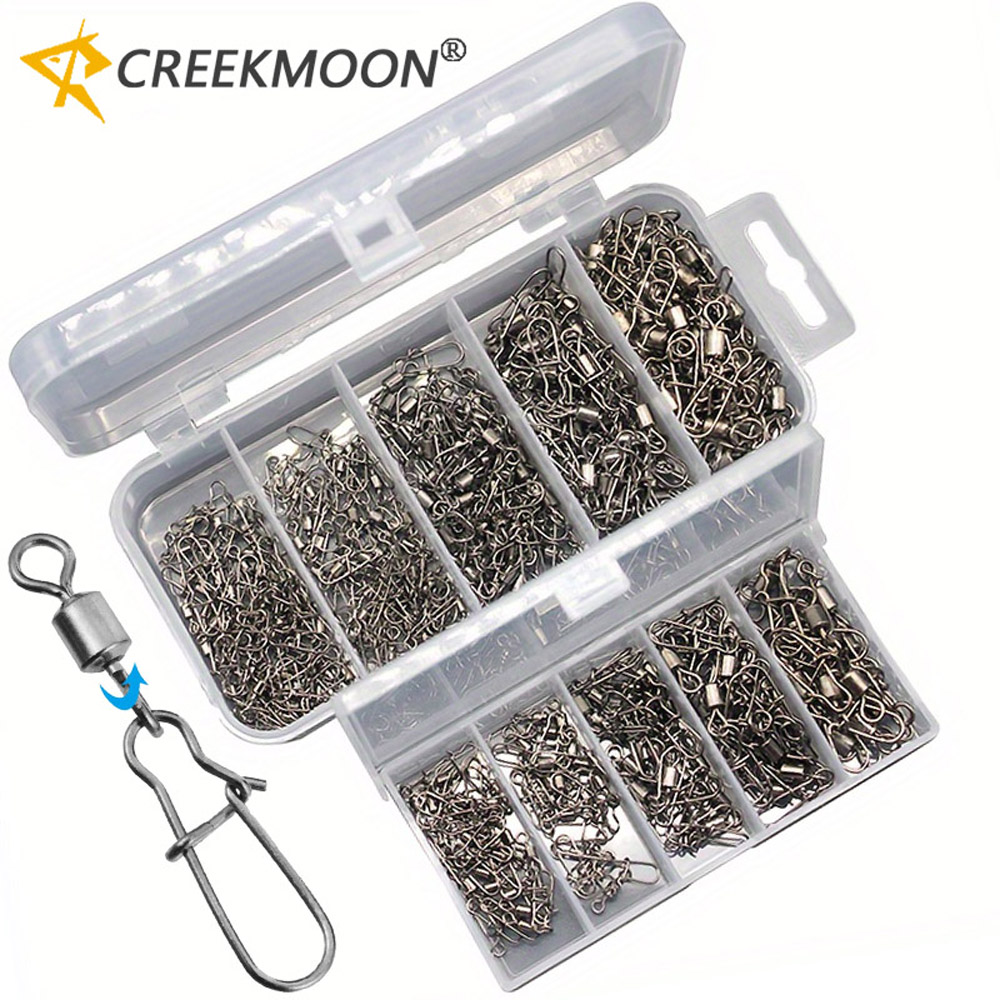 95/210 PCS Set Fishing Connect - Fishing Hook Stainless Steel 评论和价格