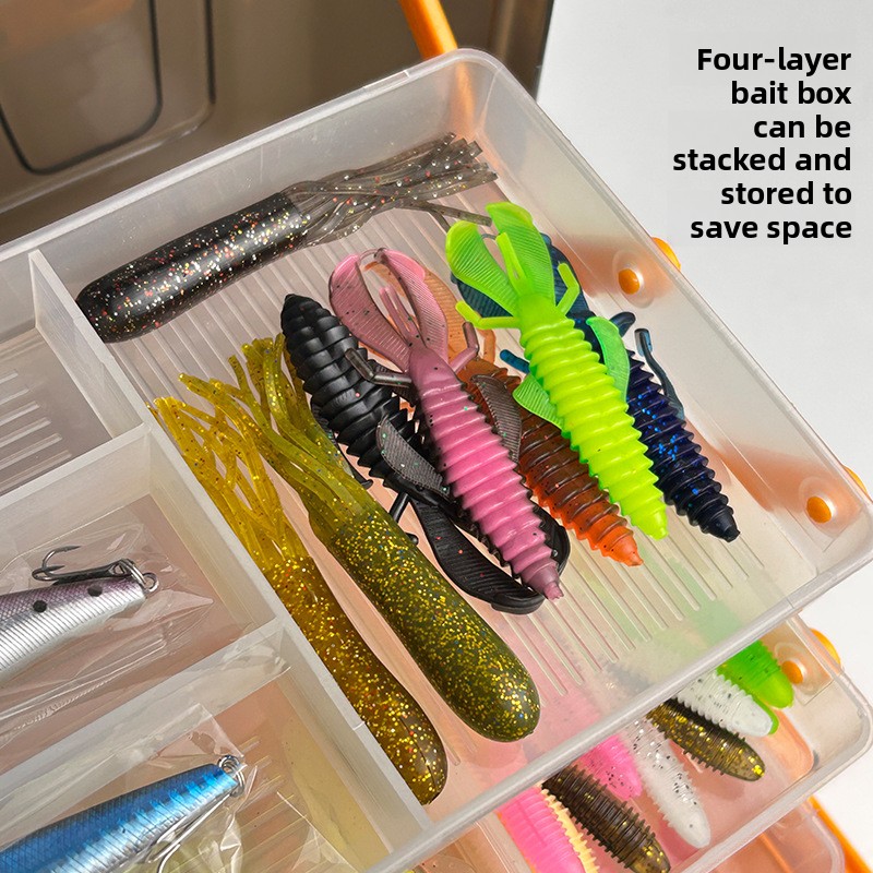 Large Four-Layer Outdoor Fishi - Fishing Hook 评论和价格