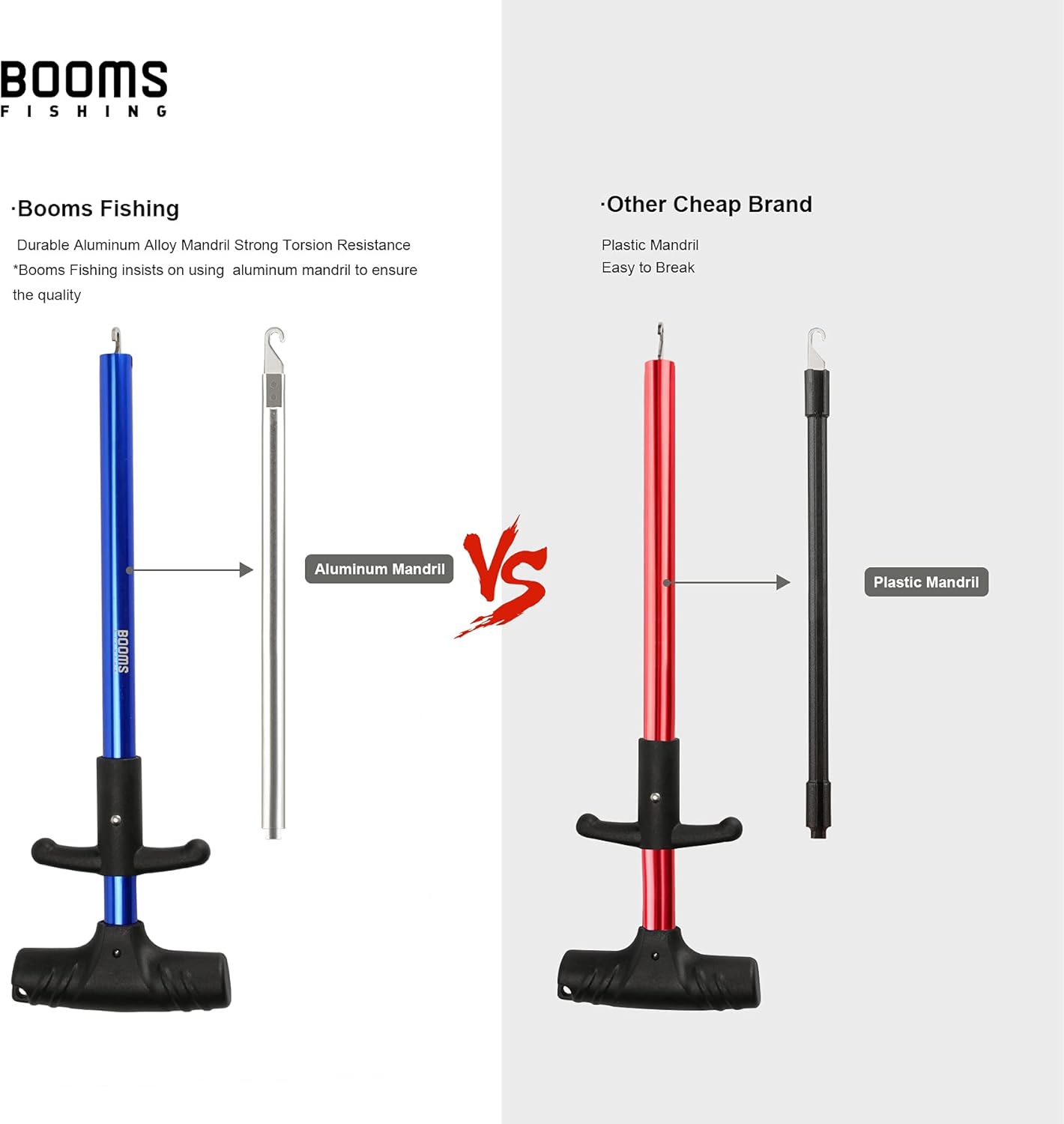 Booms Fishing R02 Aluminum Tub - Fishing Hook Remover 评论和价格