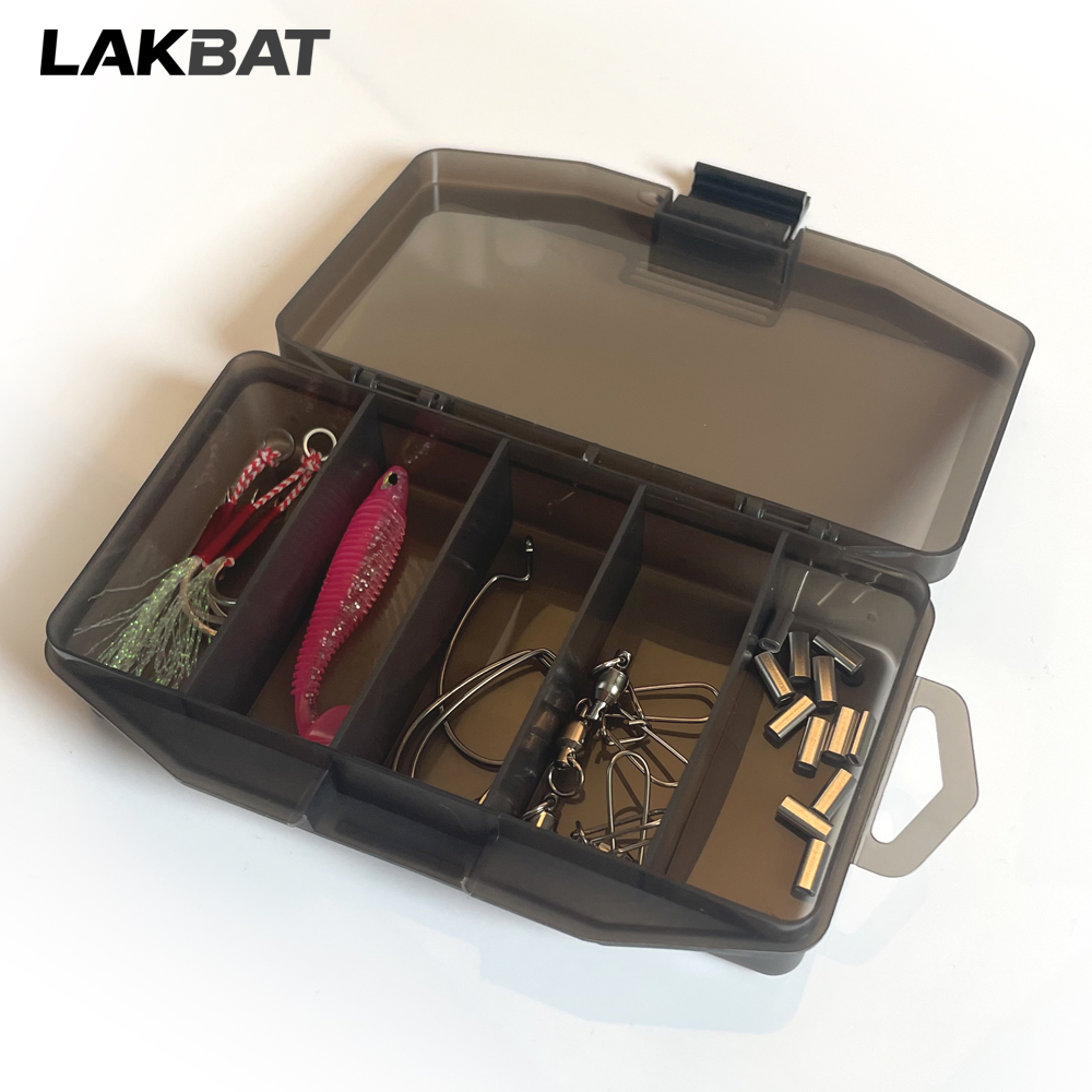 LAKBAT 5-Compartment Portable  - Fishing Hook Size 评论和价格
