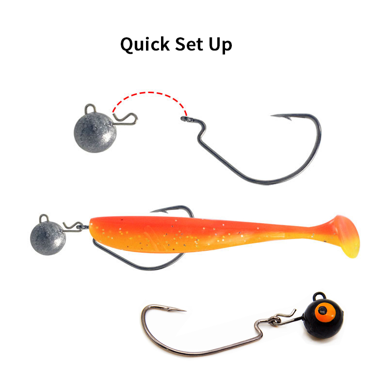 5Pcs Fishing Weight Sinker Rou - Fishing Hook Jig 评论和价格