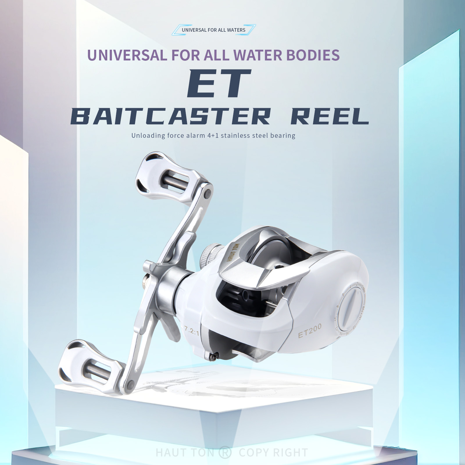 HAUT TON ET Baitcaster Reel 4+ - Kastking Reel Zephyr 评论和价格