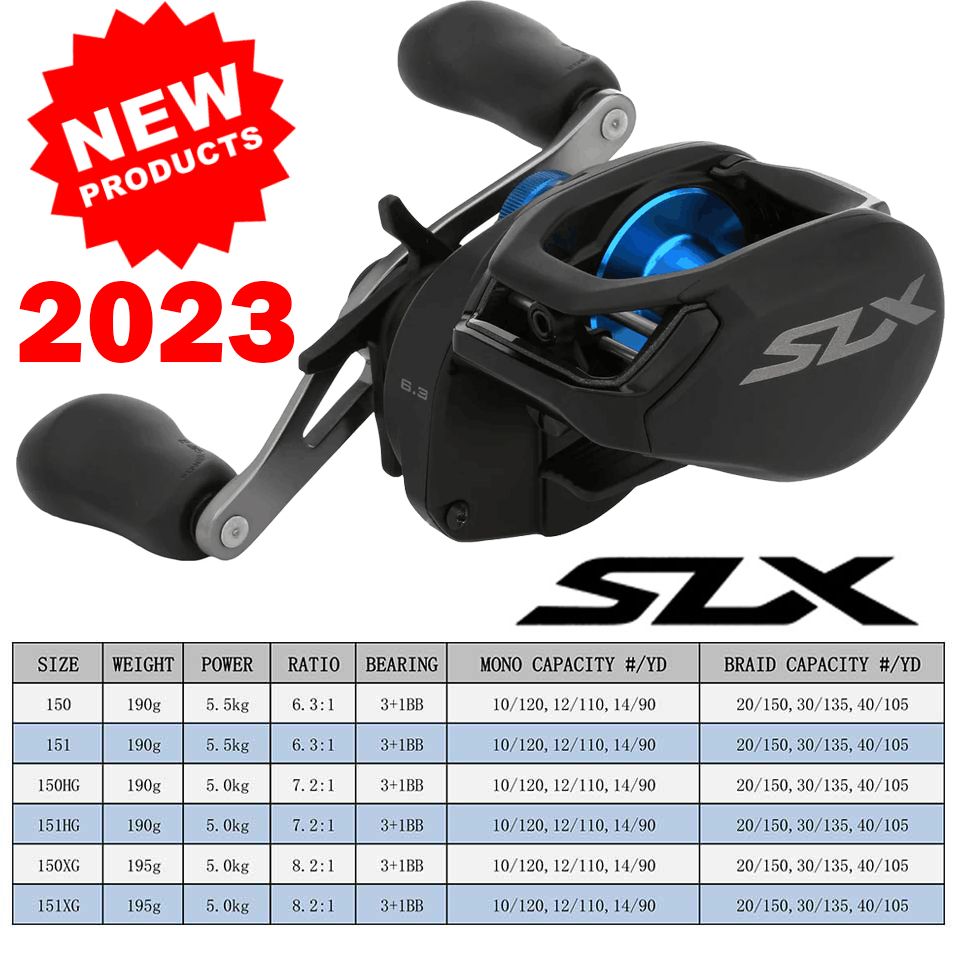 SHIMANO Baitcasting Reel SLX D - Shimano Reel Stradic 评论和价格
