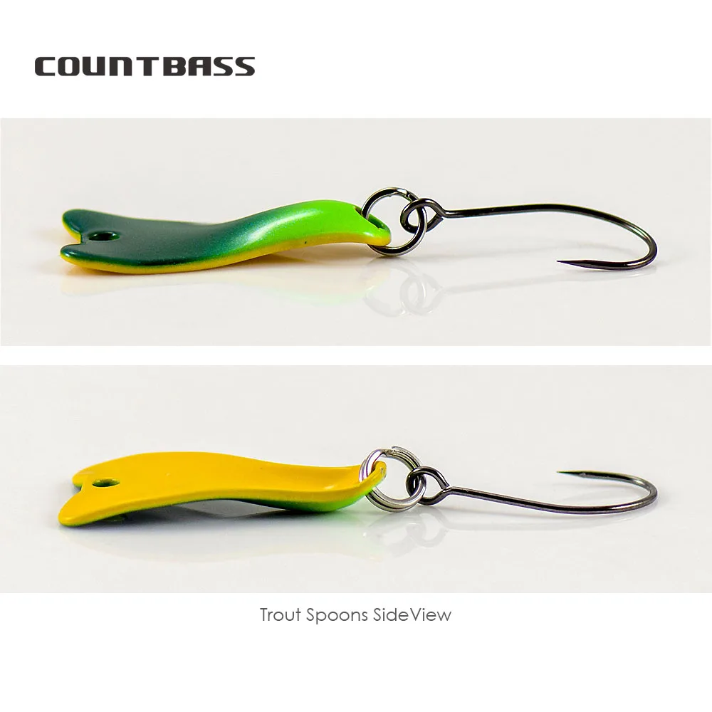 COUNTBASS 5/64oz 2g Casting Sp - Fishing Hook Barbless 评论和价格