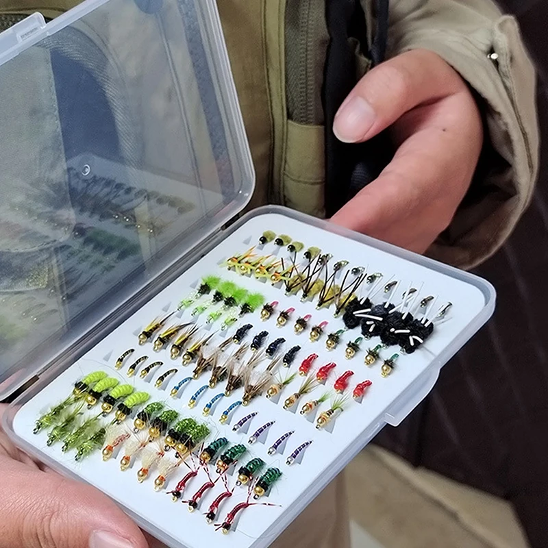 Waterproof Design Fly Hook Box - Fishing Hook Size 评论和价格