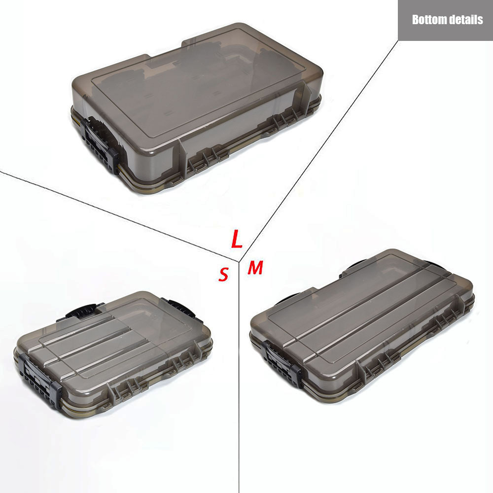 Waterproof Fishing Tackle Box  - Fishing Hook Size 评论和价格
