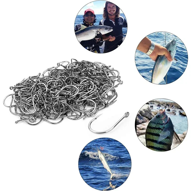 50-1600Pcs/BoxFishing Hooks Ca - Fishing Hook Assortment 评论和价格