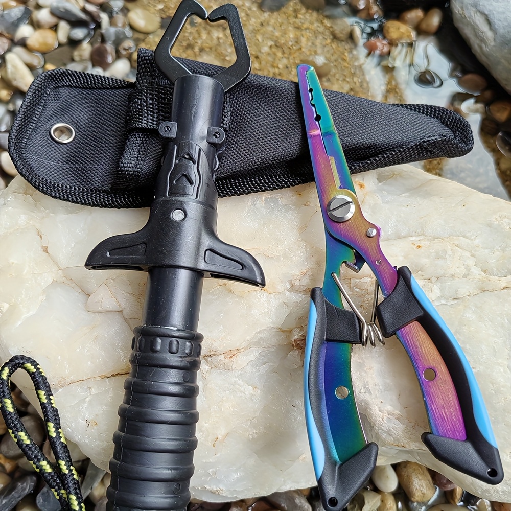 Fishing Pliers and Gripper Set - Fishing Hook Remover 评论和价格