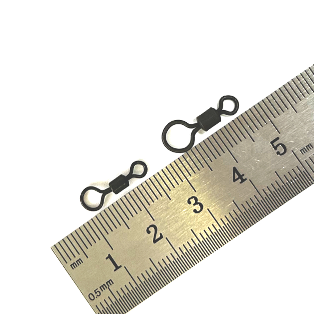 100pcs Carp Fishing Swivel Big - Fishing Hook Size 评论和价格