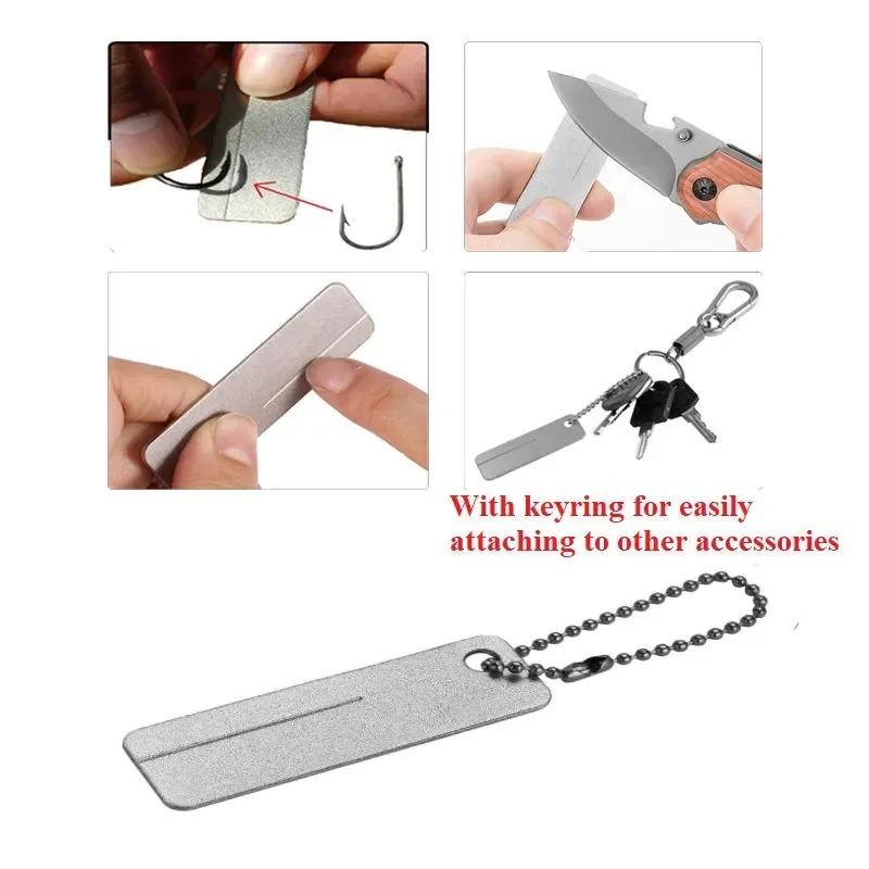 Mini Diamond Sharpening Stone  - Fishing Hook 评论和价格