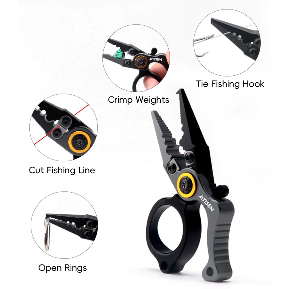 Fishing Pliers Mini Size Outdo - Fishing Hook Size 评论和价格