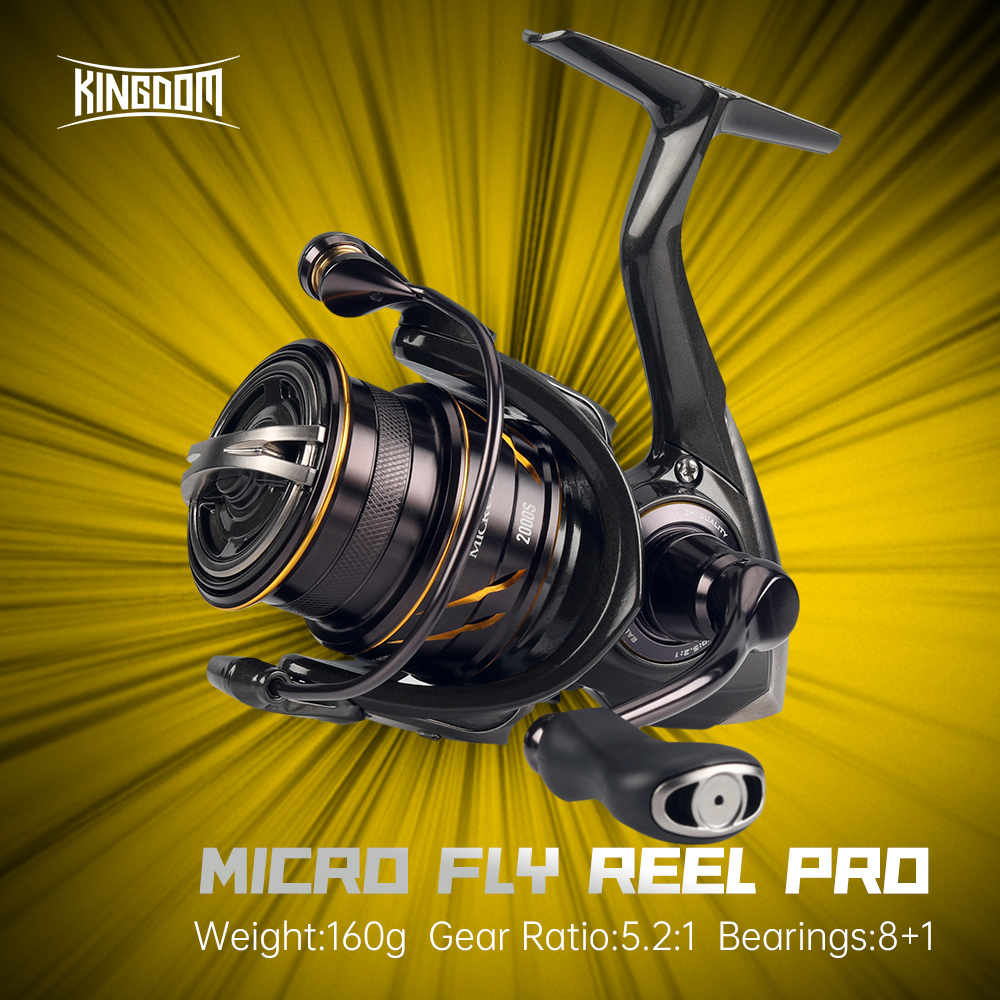 Kingdom Micro Fly Pro Fishing  - Abu Garcia Reel Revo 评论和价格