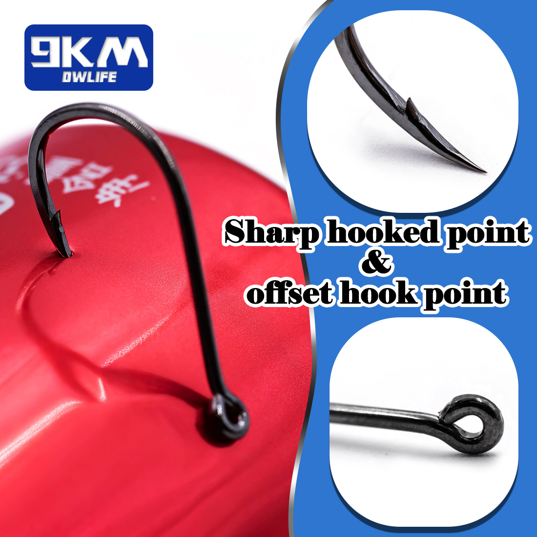 9KM Iseama Fishing Hooks 50~20 - Fishing Hook Barbless 评论和价格